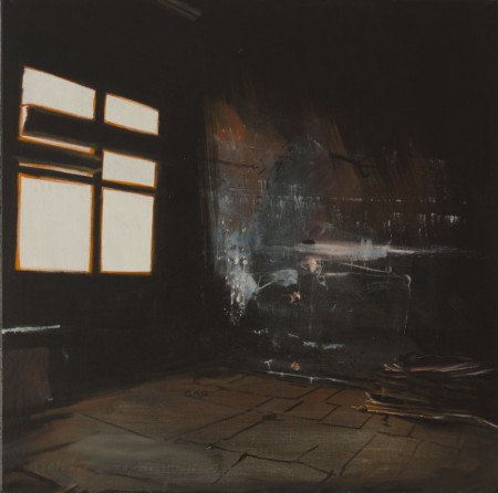 Fekete szoba 100x100cm